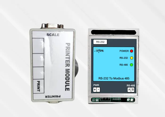 WEIGHING SCALE CONVERTER | RS232 TO MODBUS CONVERTER | WEIGHING SCALE PRINTER MODULE